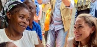 Princess Sarah Zeid of Jordan urges global responsibility during Haiti mission Haiti Princess Sarah Zeid