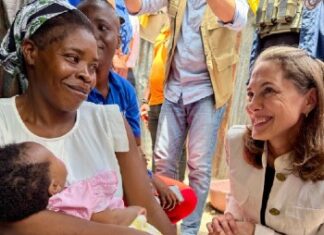 Princess Sarah Zeid of Jordan urges global responsibility during Haiti mission Haiti Princess Sarah Zeid