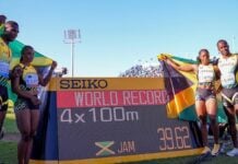 Jamaica shatters history in Botswana with first-ever sub-40 mixed relay World Athletics Relays Jamaica