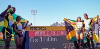 Jamaica shatters history in Botswana with first-ever sub-40 mixed relay World Athletics Relays Jamaica