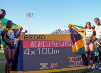 Jamaica shatters history in Botswana with first-ever sub-40 mixed relay World Athletics Relays Jamaica