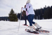 6 tips to stay warm and comfortable during a snowshoe tour snowshoe tour