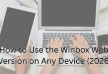 How to use the Winbox web version on any device